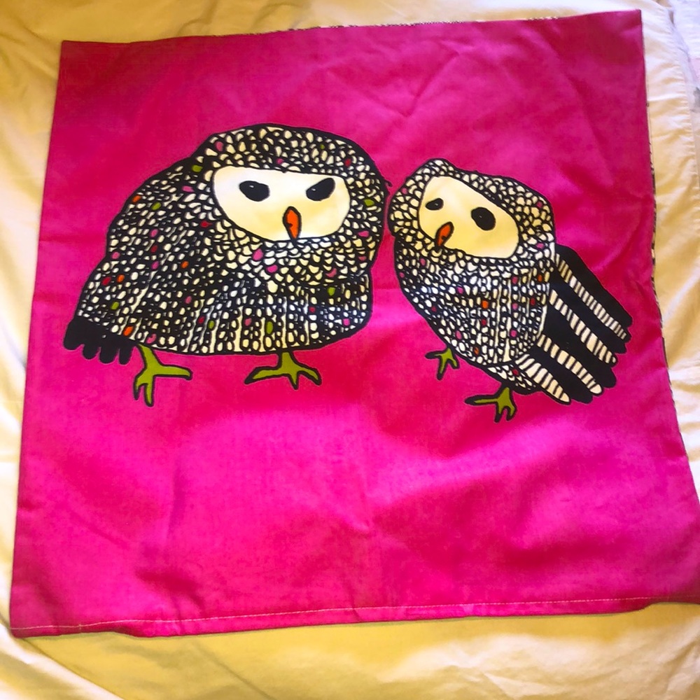 IKEA GULORT OWL Cushion COVER Pillow Sham
